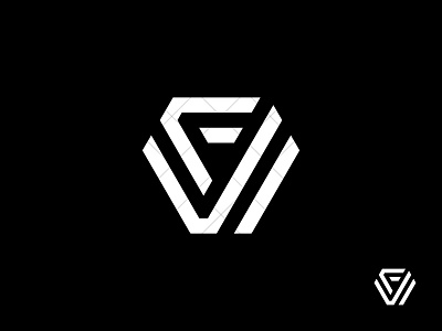 FV Logo branding creative design fv fv logo fv monogram graphic ideas identity illustration lettermark logo logo design logotype monogram monogram logo typography vf vf logo vf monogram