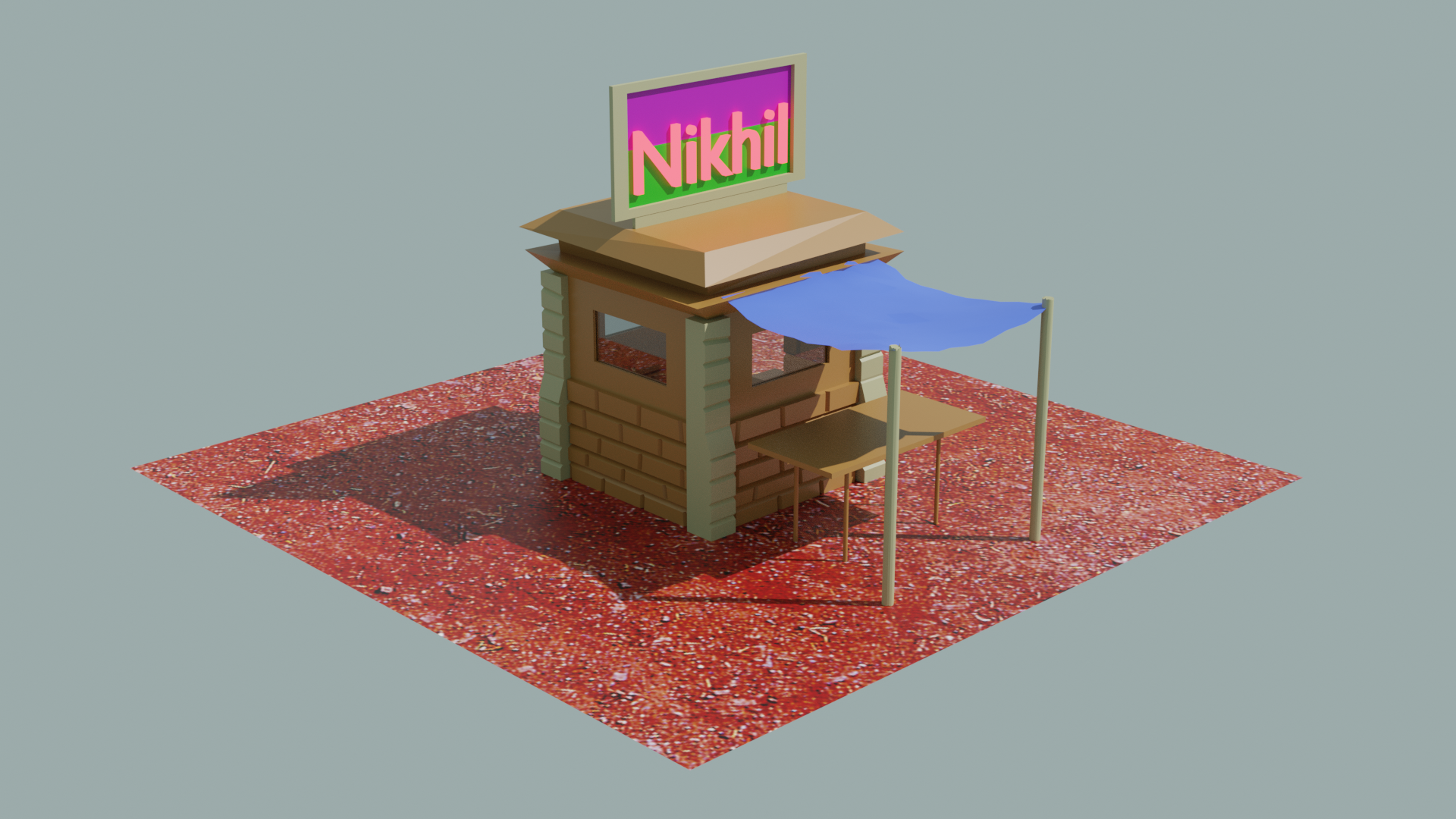 Example of Minimalist 3D Models & Animations