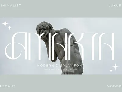 Amarta Typeface 3d animation app branding design graphic design icon illustration logo ui
