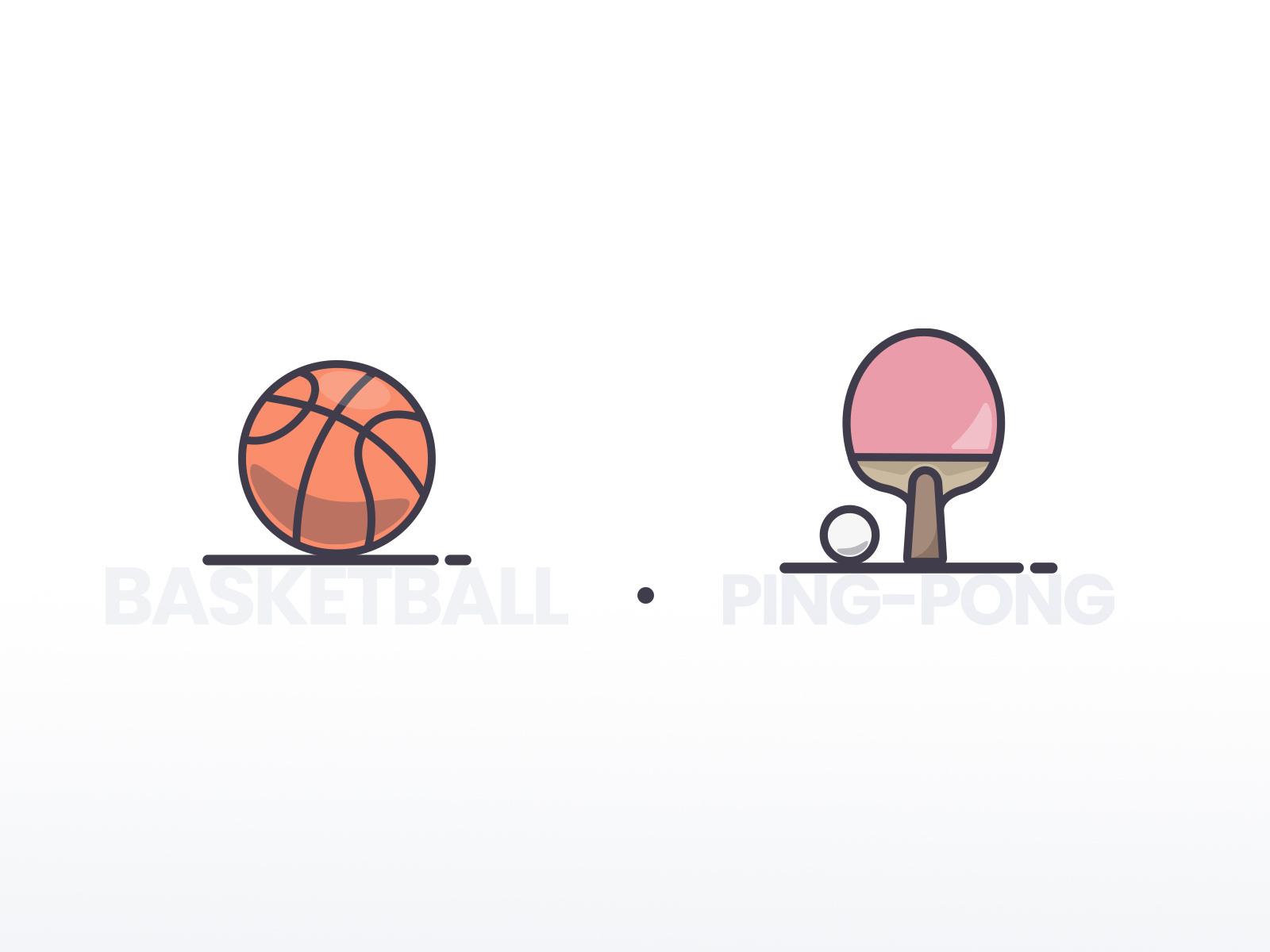 Example of Sports illustration