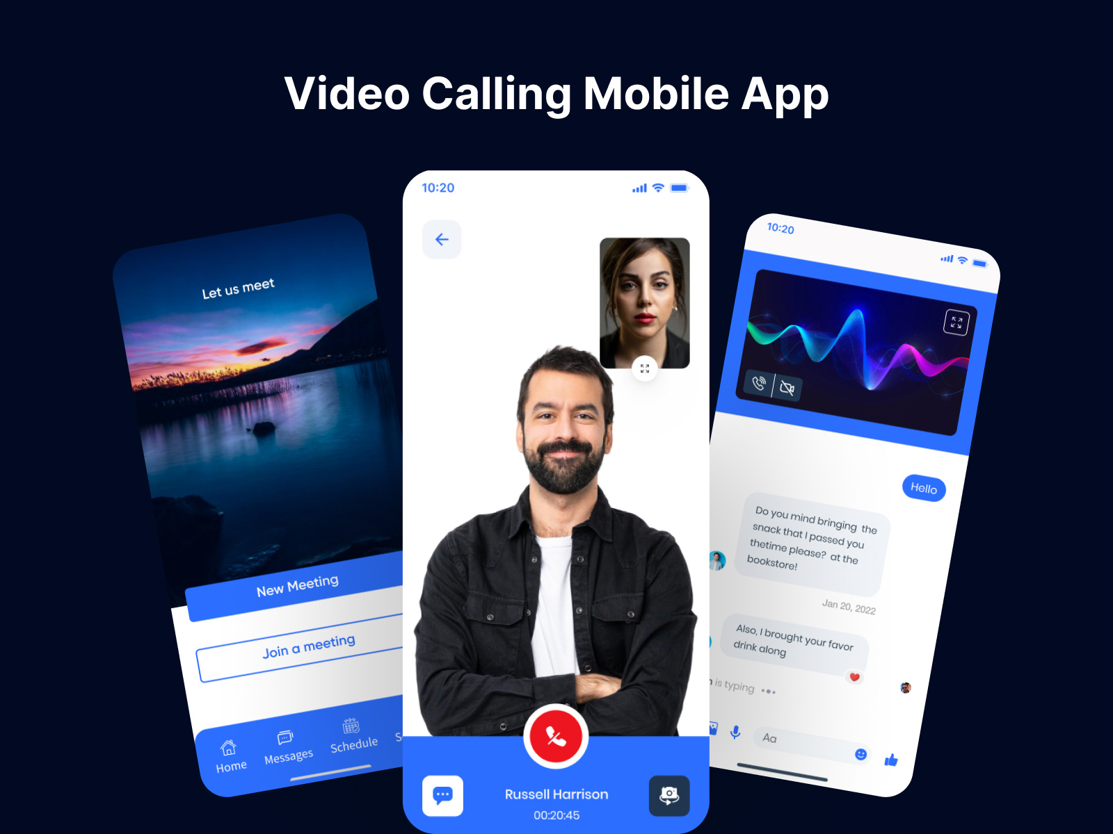 Video Calling Conference App Design by Md Salah Uddin on Dribbble