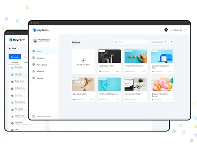 Heyform automate cust customizable form builder online form template ui ui