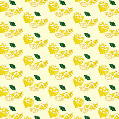 lemon artwork fabric design fabric pattern illustration pattern