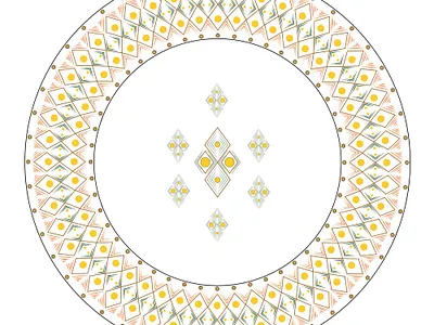 plate pattern artwork fabric design fabric pattern illustration pattern