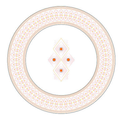 plate pattern artwork fabric design fabric pattern illustration pattern
