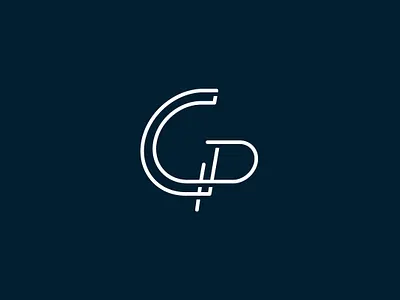 Monogram CP branding lettermark logo monogram