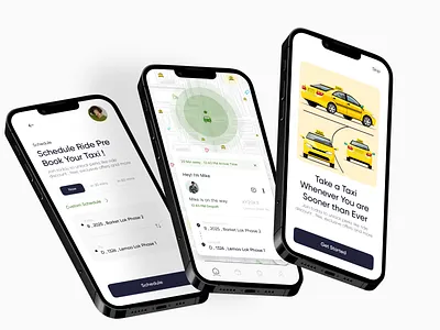 Taxi Ride Sharing App Design app application booking app clean clean design mobile app mobile app design mobile ui popular ride sharing rideshare ridesharing taxi booking app taxi driver trend trendy uidesigner uiuxdesigner