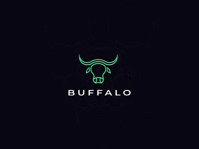 BUFFALO | Branding | Brand identity best logo 2021 brand identity branding buffalo logo bull logo business logo cow logo creative logo dribble logo designer freelance logo designer graphic design jahir al jarif logo design light logo logo logo for company minimal minimalism modern logo modern minimalistic logo vector