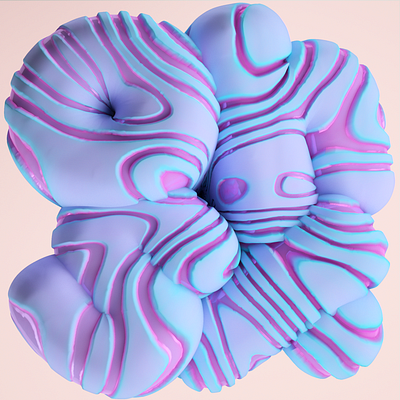 OH SI 3d graphic design typography