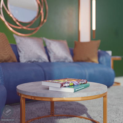 Living Room 3d architecture archviz blender branding design designer house illustration illustrator interior interiordesign interiordesigner livingroom