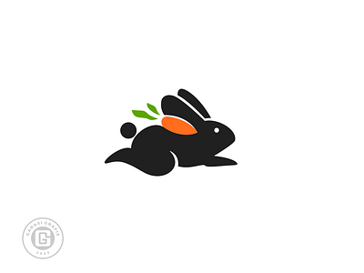 Carrot & Rabbit brand branding design illustration logo logodesign logodesigns ui ux vector