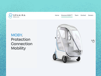 Sphaira Medical 3-D model 3d illustration 3d model branding design medical design web design