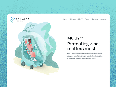 Sphaira Medical Web snapshot branding creative digital art graphic design illustration medical illustration texture ui web design