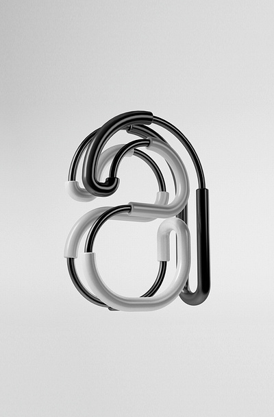 36 Days of Type - Letra A 3d dawlymjaramillo design graphic design illustration typography