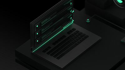 Isometric render - Affiliate system 3d 3dart animation app art branding cinema4d companyrender design graphic design icon isometric motion graphics redshift render ux