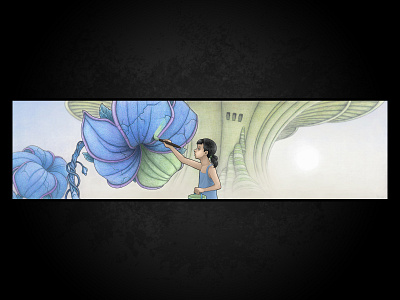 Skyline Sleep / Drawing 7 illustration piotr antkowiak