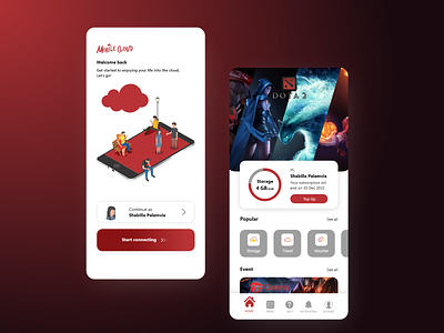 [Mobile Apps] Mobile Cloud big data branding bumn data center data center indonesia data centers design freelancer graphic design illustration indonesia data center indonesian data center logo mobile mobile aplication mokup mokup mobile mokup website ui web site