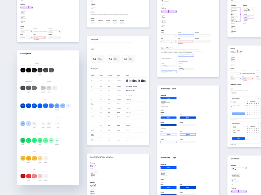🌈 Design System for LIVEDAB by Flo Steinle for whitespace on Dribbble