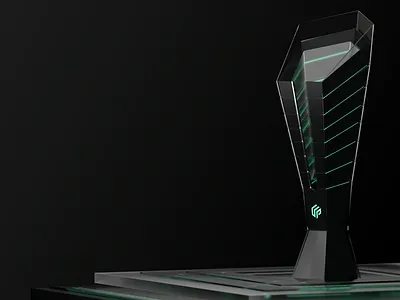 E-Sports cup 3dmodeling branding