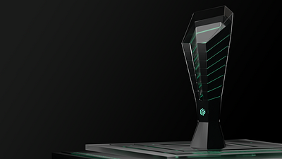 E-Sports cup 3dmodeling branding