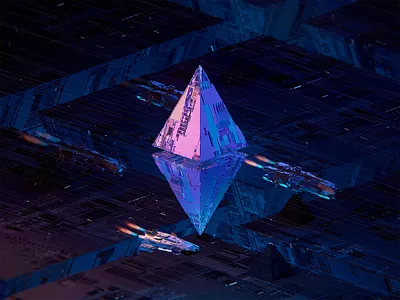 ETH100-#031 3dart adventure blender eth etherum illustration nft nfts vuesax wantline