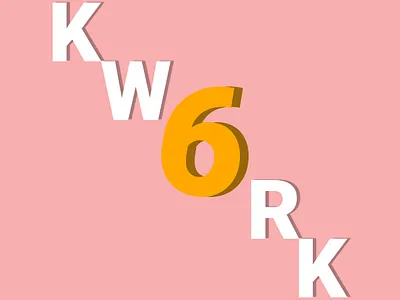 Kwork is 6 years old design figma illustration kwork logo