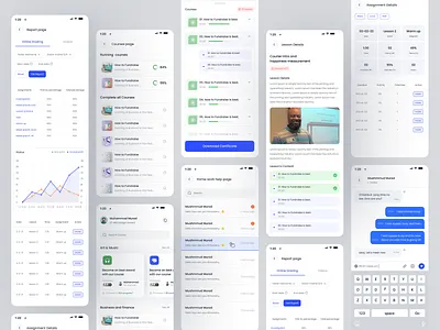 E Learning Mobil App courese design courses learning learning mobile learning type learningi mobile app lms lms design lms mobile desgn mobile app design online courses