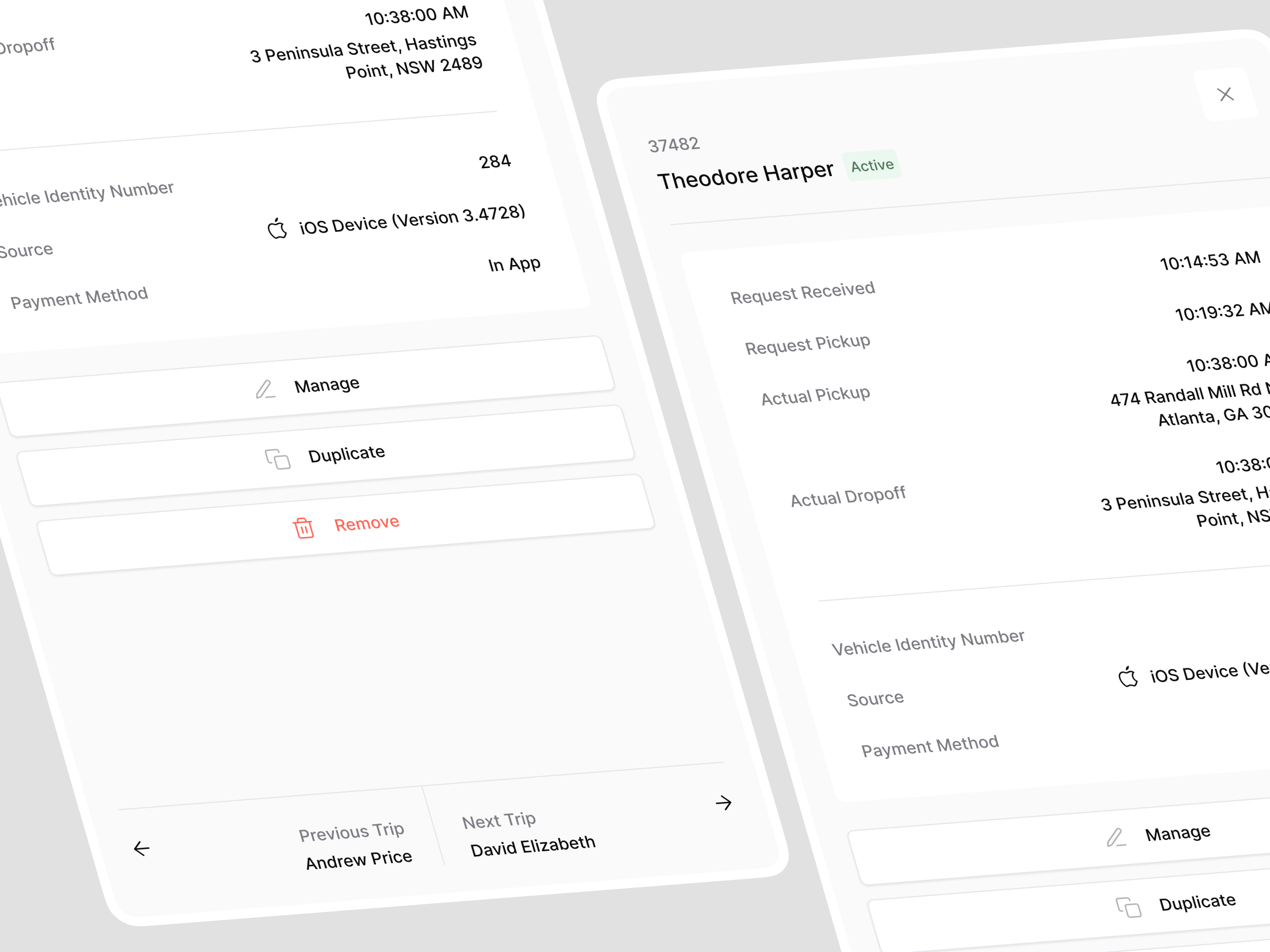 Side Modal application button component design dropdown interface modal product screen ui ui elements ux