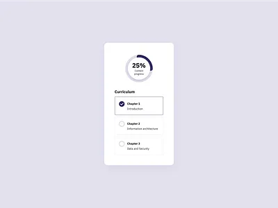 Content Progress Card UI Design free ui component list ui progress card ui progress ui ui ui component ui design ui design daily ux ux design