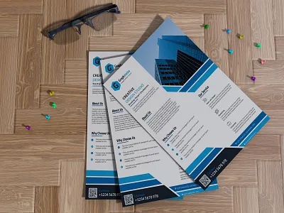 Business Flyer Template, A4 Size a4 flyer branding business flyer corporate corporate flyer flyer flyer design graphic design illustration mehedibtgiu print ready