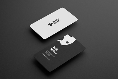 BLACK GOAT. - Business card design animal brand branding businesscard card design identity logo