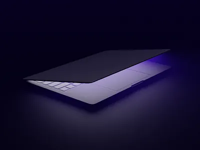 Product release teaser 3d dark design lighting