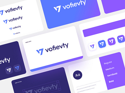 Vofievty Logo Guidelines brand style branding design icon identity letter logo logo design logo designer logo guidelines logo mark logos logotype mark monogram print style guide symbol type typography