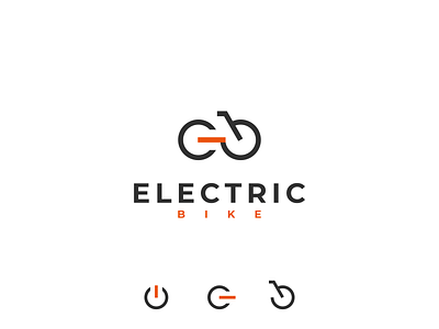 Electric Bike logo concept brand branding design graphic graphic design illustration logo ui ux vector