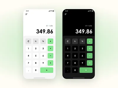 Calculator app app design calc calculate calculator calculator app calculator ui calculator ui design daily ui design minimal minimal design mobile app ui ui design ui mockup ux