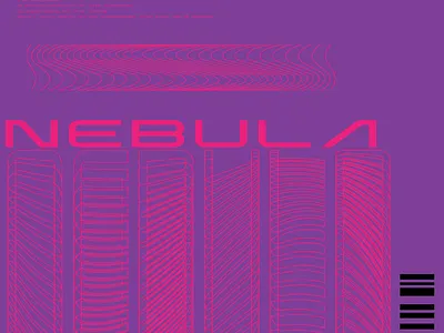 Nebula - Typography Test branding graphic design graphicdesign logo posterdesign typography