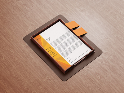 Letterhead Template a4 brand branding branding design brochure business flyer design flyers graphicdesign letterhead letterhead design letterhead template letterhead template design lettering stationary stationary design stationary template stationary template design template templates