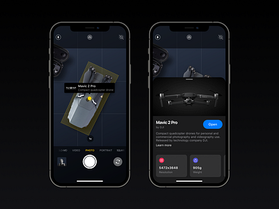 iPhone Smart Camera Concept - UI/UX Design app app design app ui app ux application application design application ui application ux camera app camera app design camera app ui design ios app ios design ios ui iphone mobile app ui uiux ux