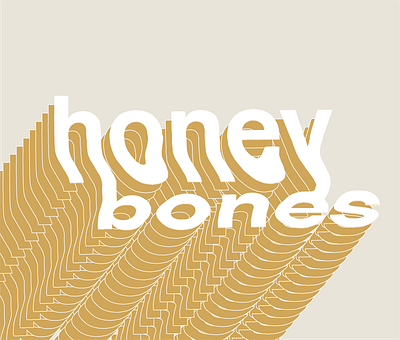 honeybones no. 2 design photoshop print type typography