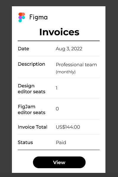 #DailyUI :: 046 Invoice dailyui 046 invoice