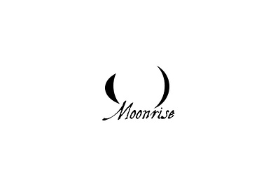 Moonrise branding illustration logo