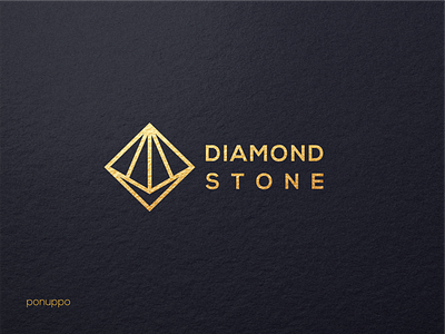 Diamond Stone Logo brand design brand mark branding contruction design diamond diamond stone logo illustration logo logo maker logodesign logomaker modern logo real estate sale logo sport stone top logo ui vector