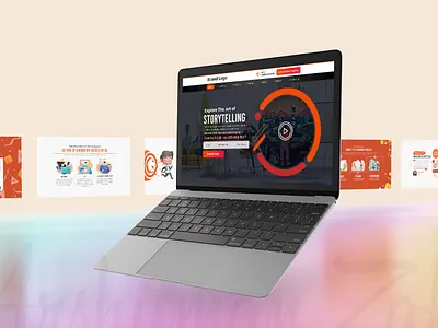 Video Animation creative design graphic desgin illustration landing page typography ui ux videoanimation website websitedesign