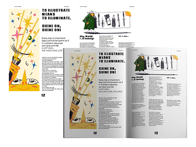 Editorial/ Illustrations for magazine editorial editorial design illustration magazine illustration publishing