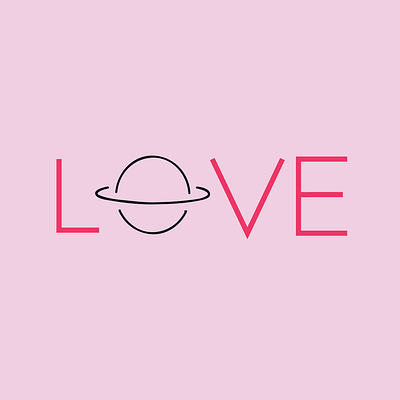 LOVE GALAXY branding design graphic design illustration logo typography