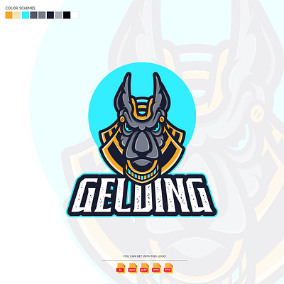 Logofolio #1 - GELDING 3d branding graphic design icon illustration logo mascot logo