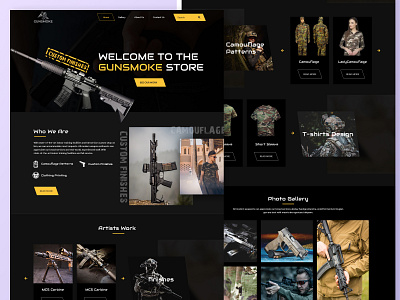 Website Landing page design | Photoshop | Figma design designers illustration ui uidesign web web deisgn website design