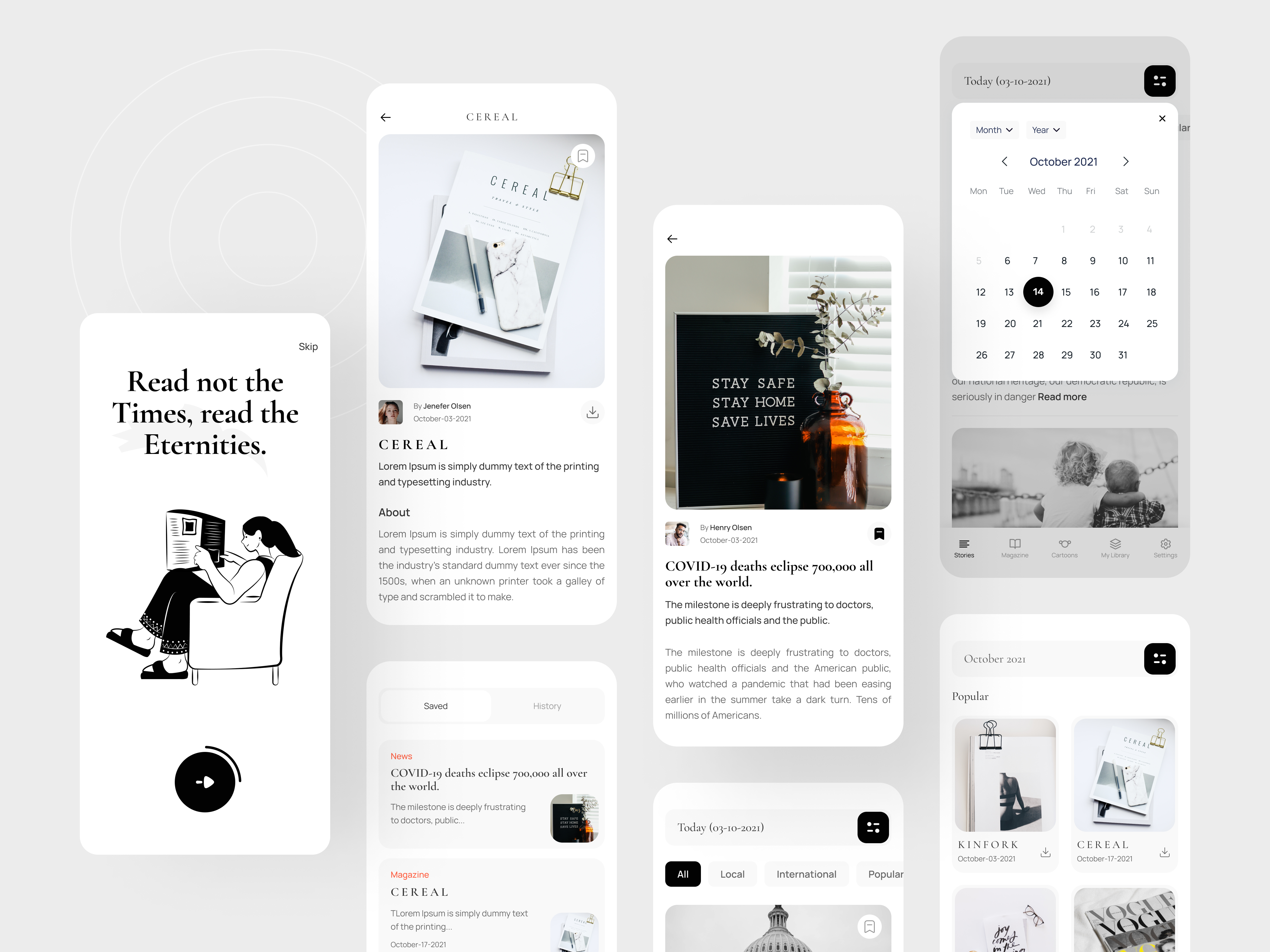 Example of Mobile App Design