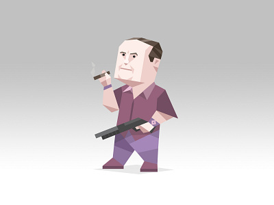 Tony Soprano (ENTJ) 16 personalities illustration piotr antkowiak zeda labs