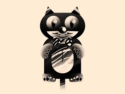 Clock cat character clock decor design dog flat geometry heart home illustration kit kat minimal pattern retro smile texture usa vector watch